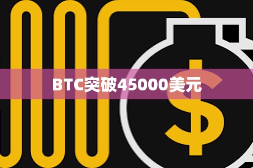 BTC突破45000美元