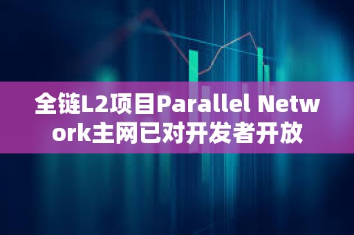 全链L2项目Parallel Network主网已对开发者开放