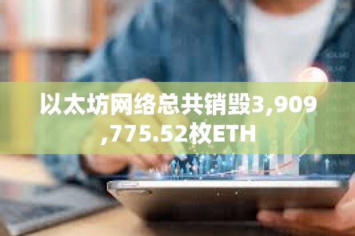 以太坊网络总共销毁3,909,775.52枚ETH