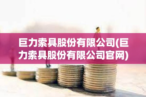 巨力索具股份有限公司(巨力索具股份有限公司官网)