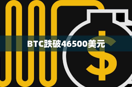 BTC跌破46500美元