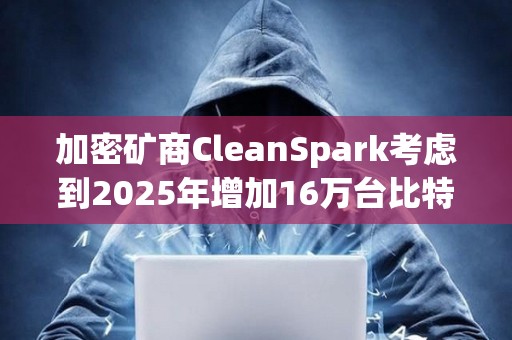 加密矿商CleanSpark考虑到2025年增加16万台比特币矿机