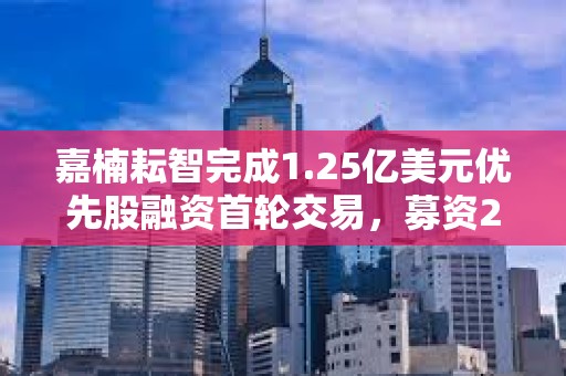 嘉楠耘智完成1.25亿美元优先股融资首轮交易，募资2500万美元