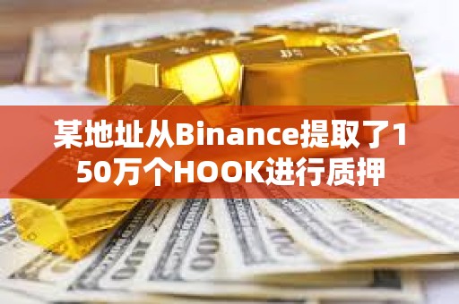 某地址从Binance提取了150万个HOOK进行质押