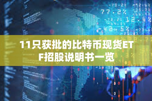 11只获批的比特币现货ETF招股说明书一览