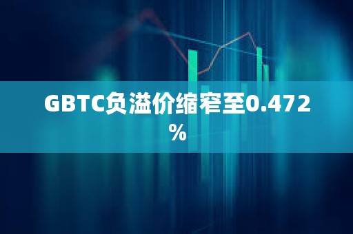 GBTC负溢价缩窄至0.472%