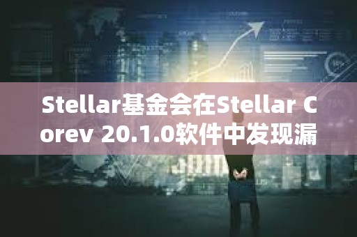 Stellar基金会在Stellar Corev 20.1.0软件中发现漏洞