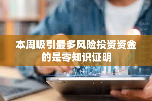 本周吸引最多风险投资资金的是零知识证明