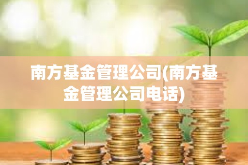 南方基金管理公司(南方基金管理公司电话)