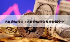 远东宏信投资（远东宏信投资专精特新企业）