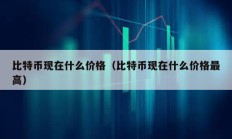 比特币现在什么价格（比特币现在什么价格最高）