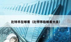 比特币在哪看（比特币在哪看大盘）
