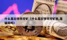 什么是比特币挖矿（什么是比特币挖矿机,是骗局吗）