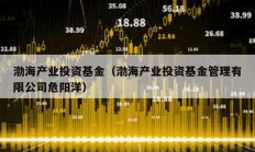 渤海产业投资基金（渤海产业投资基金管理有限公司危阳洋）