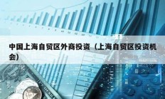 中国上海自贸区外商投资（上海自贸区投资机会）