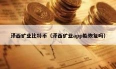 泽西矿业比特币（泽西矿业app能恢复吗）