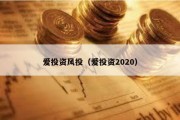 爱投资风投（爱投资2020）