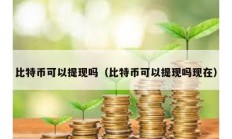 比特币可以提现吗（比特币可以提现吗现在）