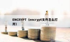 ENCRYPT（encrypt文件怎么打开）