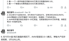 铭文不止炒作 首个落地铭文代币AVAV来了