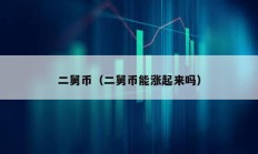 二舅币（二舅币能涨起来吗）