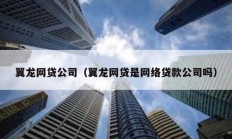 翼龙网贷公司（翼龙网贷是网络贷款公司吗）
