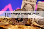 小贷公司p2p网贷（小贷公司p2p网贷可靠吗）