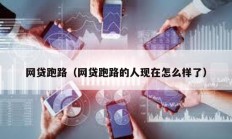 网贷跑路（网贷跑路的人现在怎么样了）