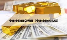 宝象金融网贷天眼（宝象金融怎么样）